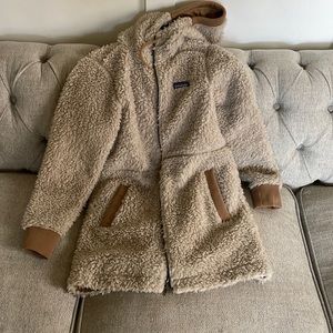 Patagonia Dusty Mesa High Pile Fleece Parka - Natural color